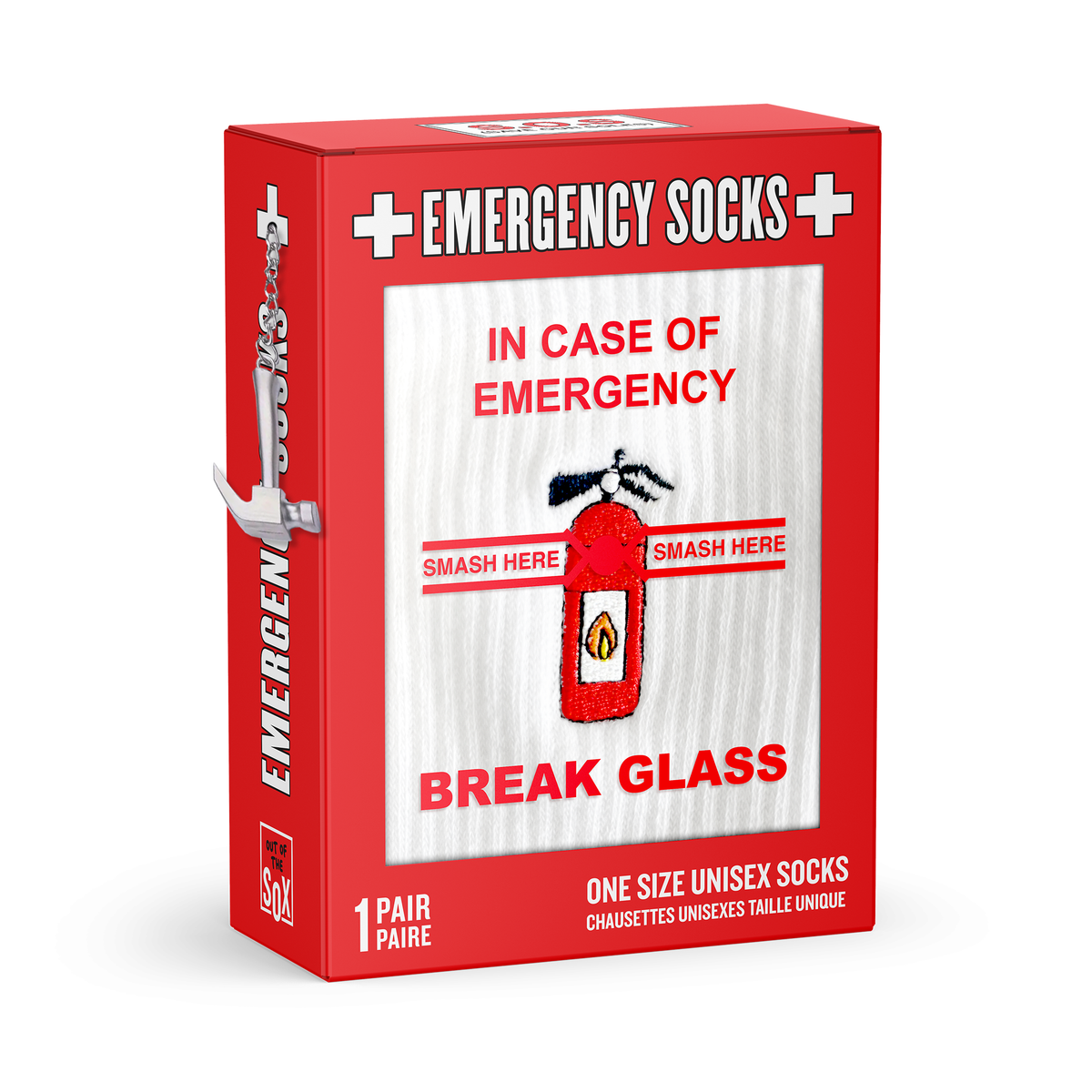 In Case of Emergency, Break Glass! Socks