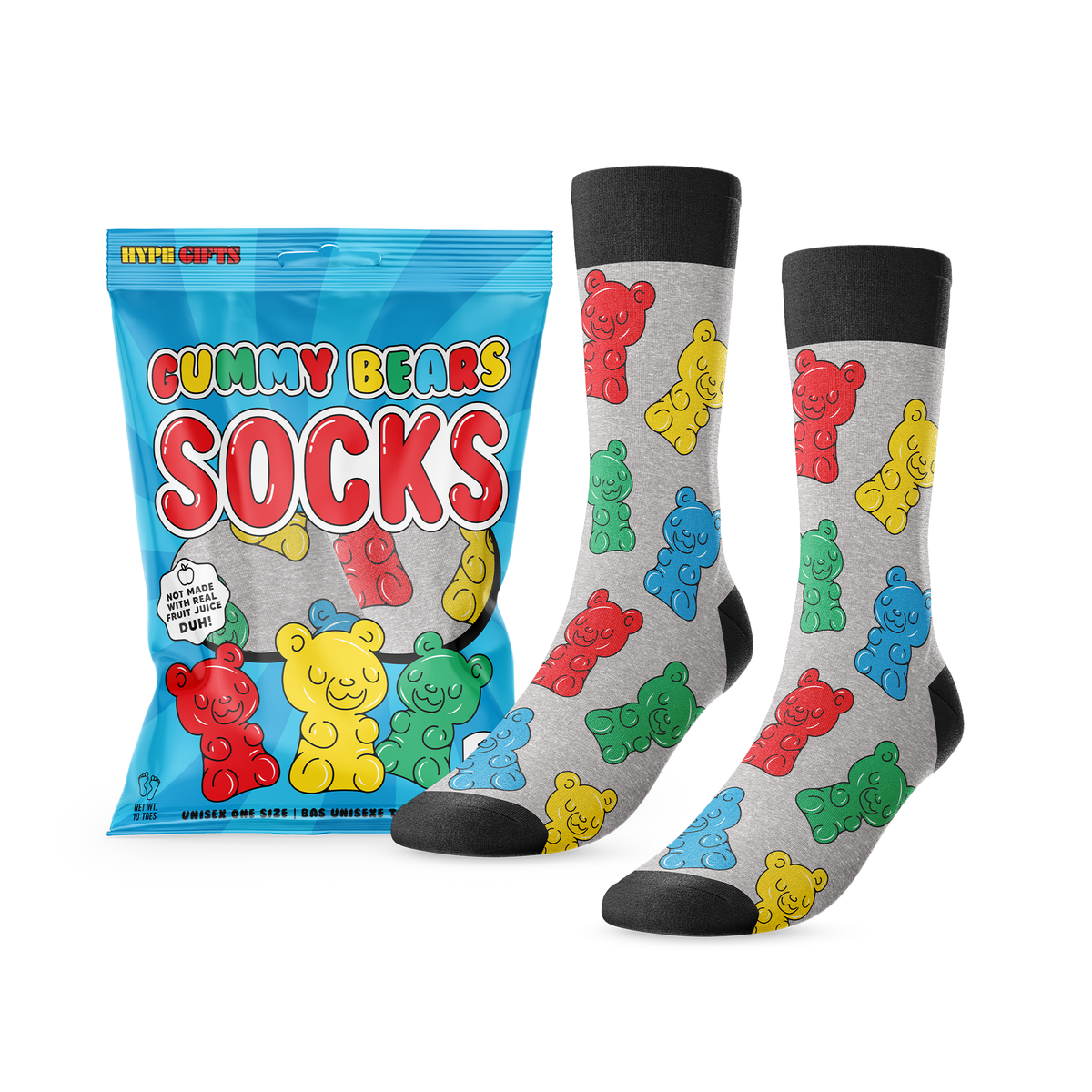 Chewy Gummy Bears Socks