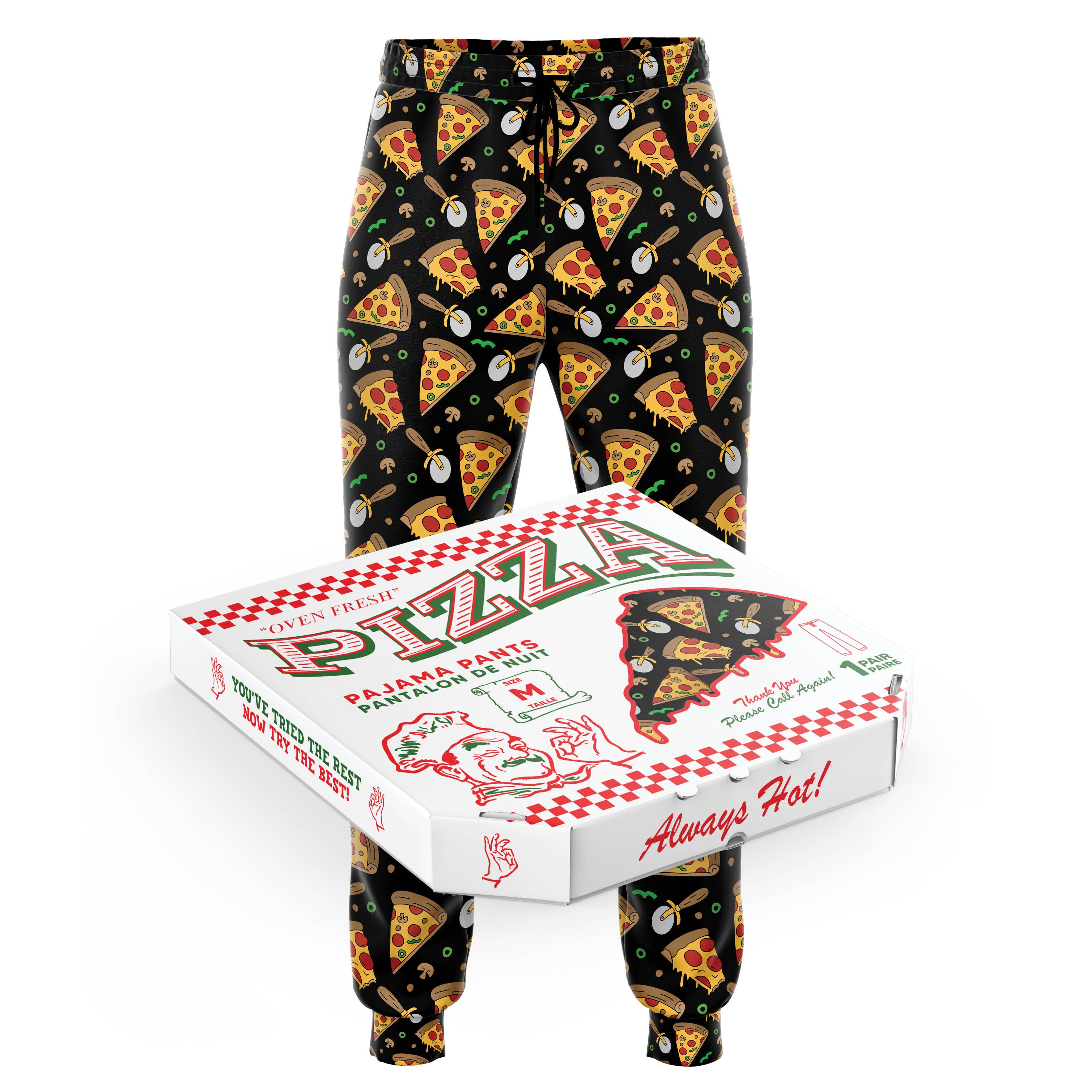 Pizza PJ Pants - Main and Local