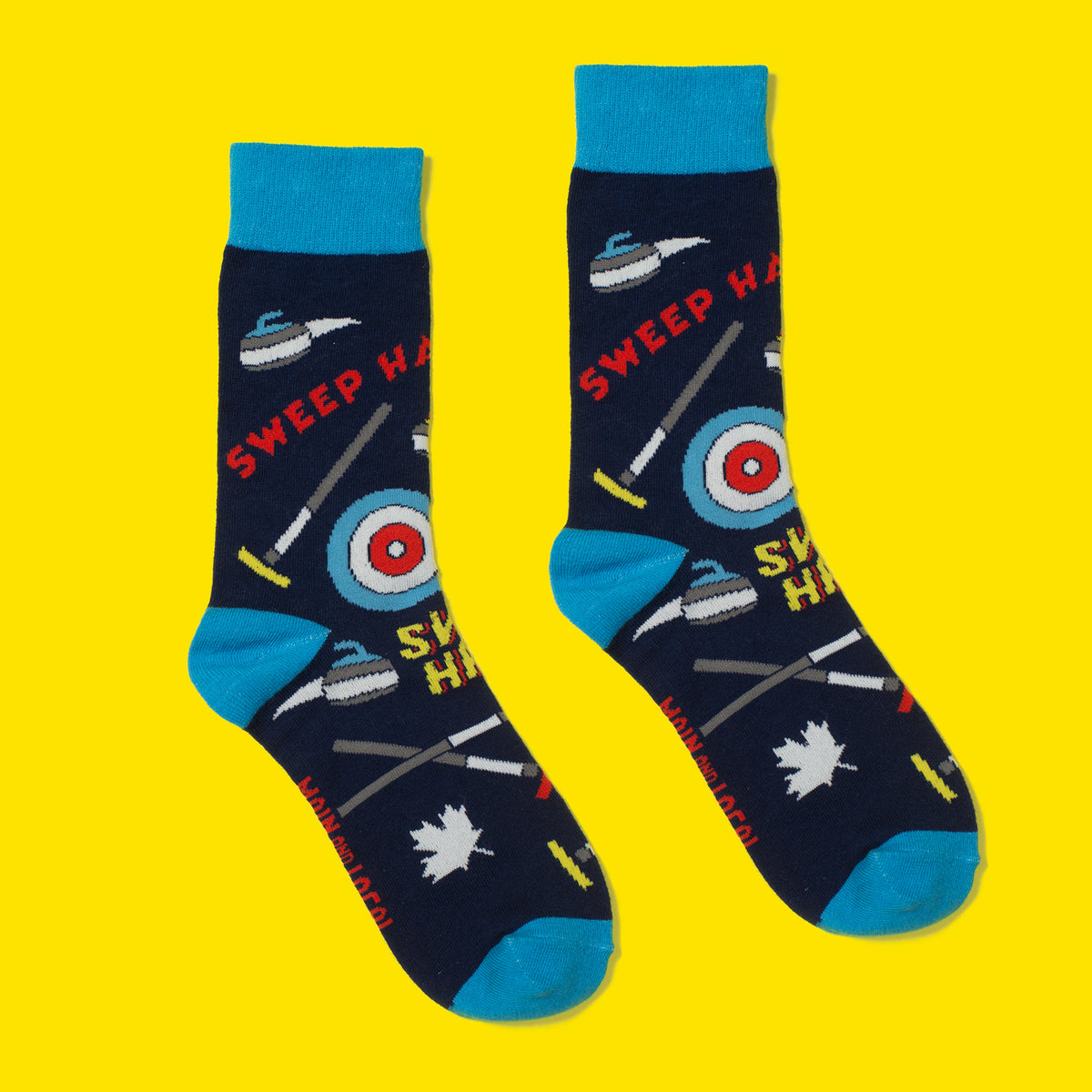 Canadian Curling Socks