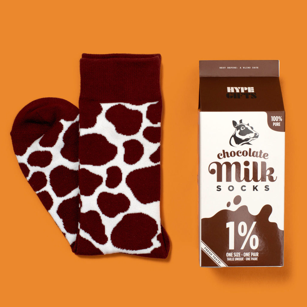 Creamy Chocolate Milk Socks - Main and Local
