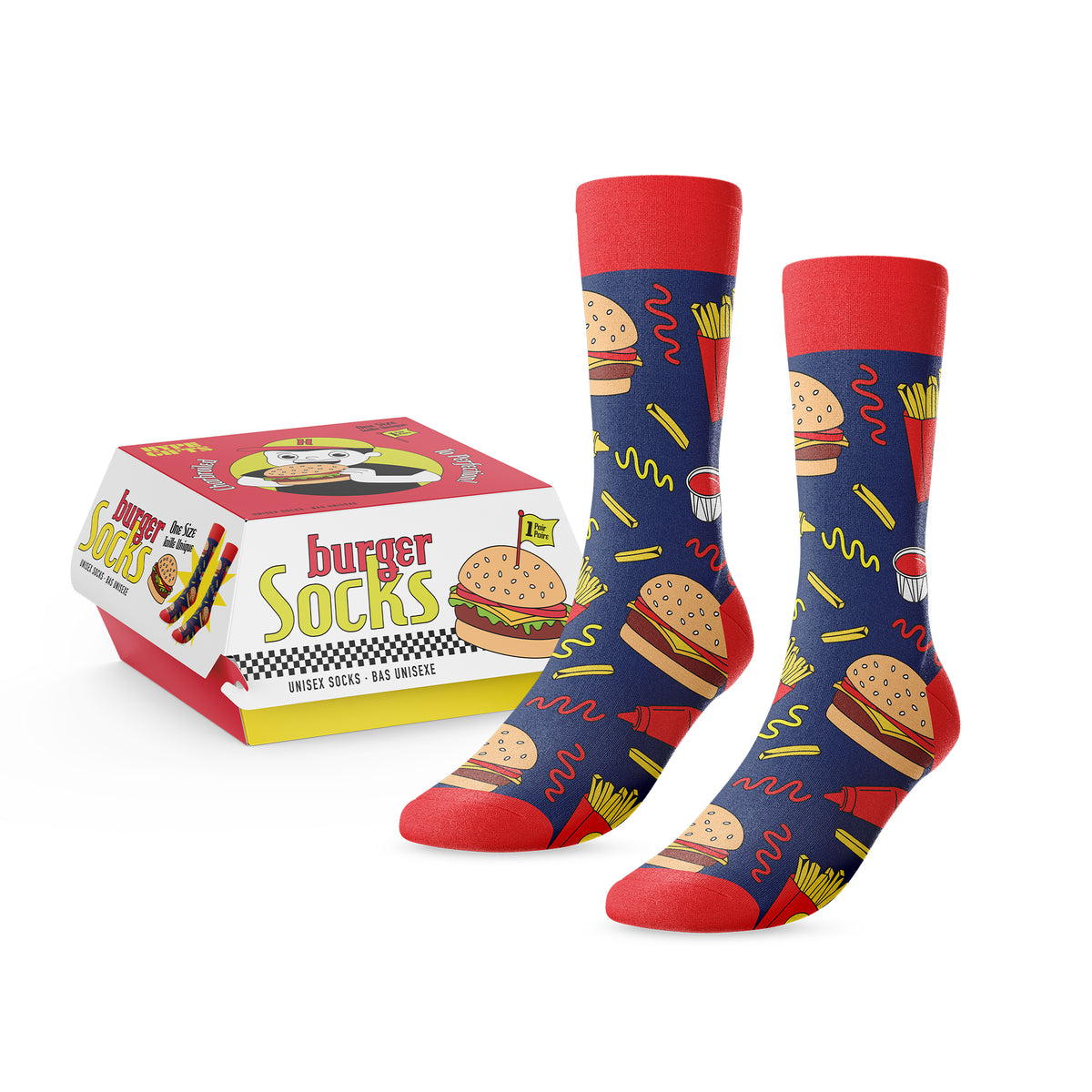 Burgers &amp; Fries Socks