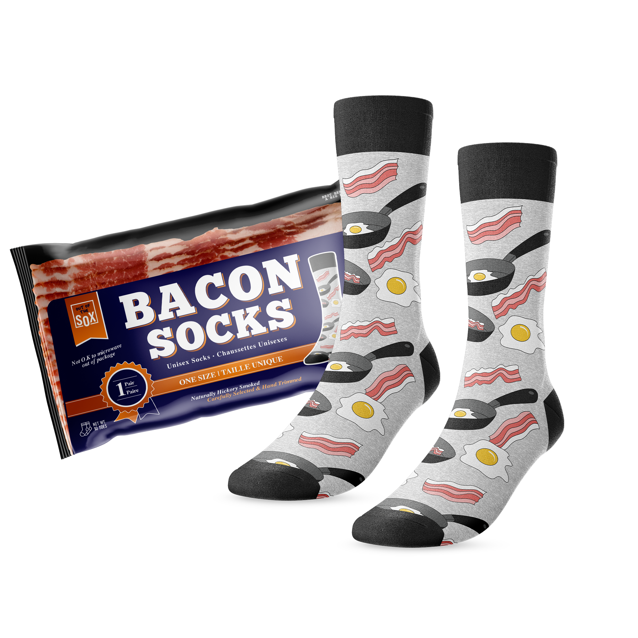 *Bestselling* Bacon Socks - Main and Local