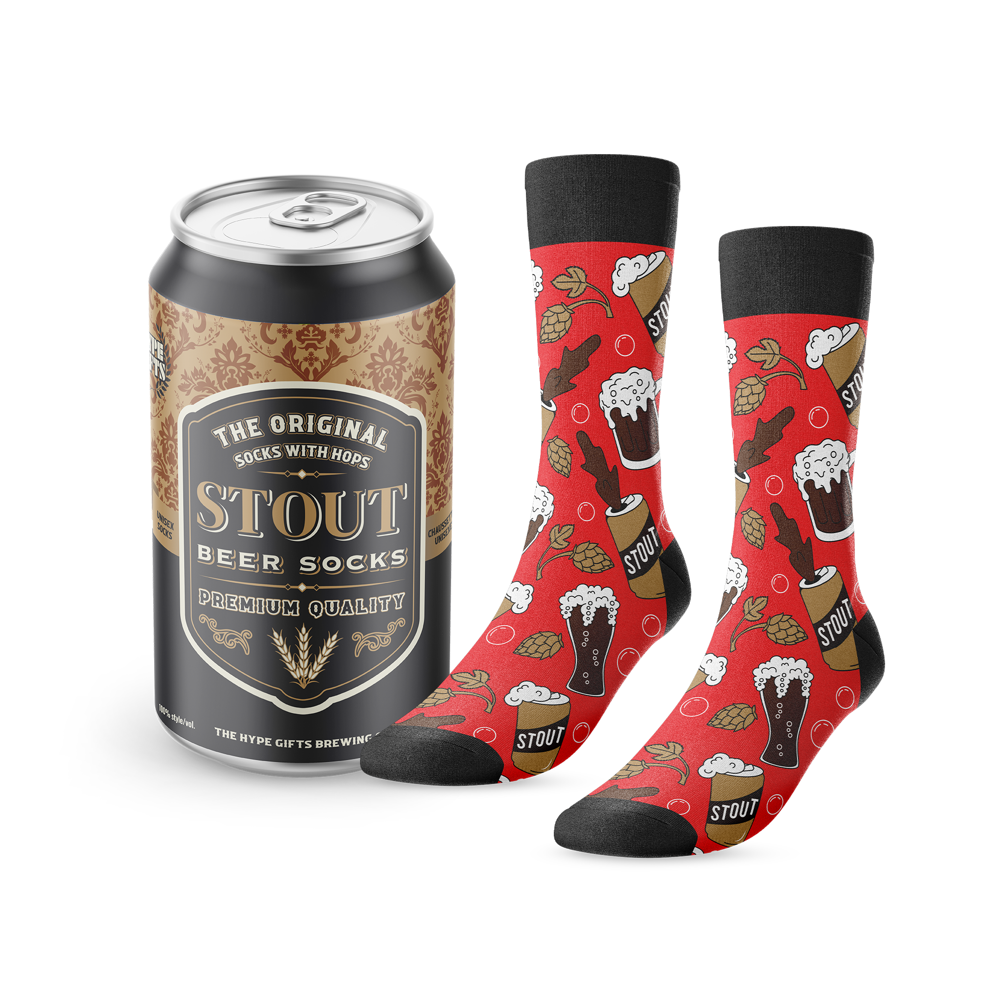 Socks with Hops: Original Stout - Main and Local