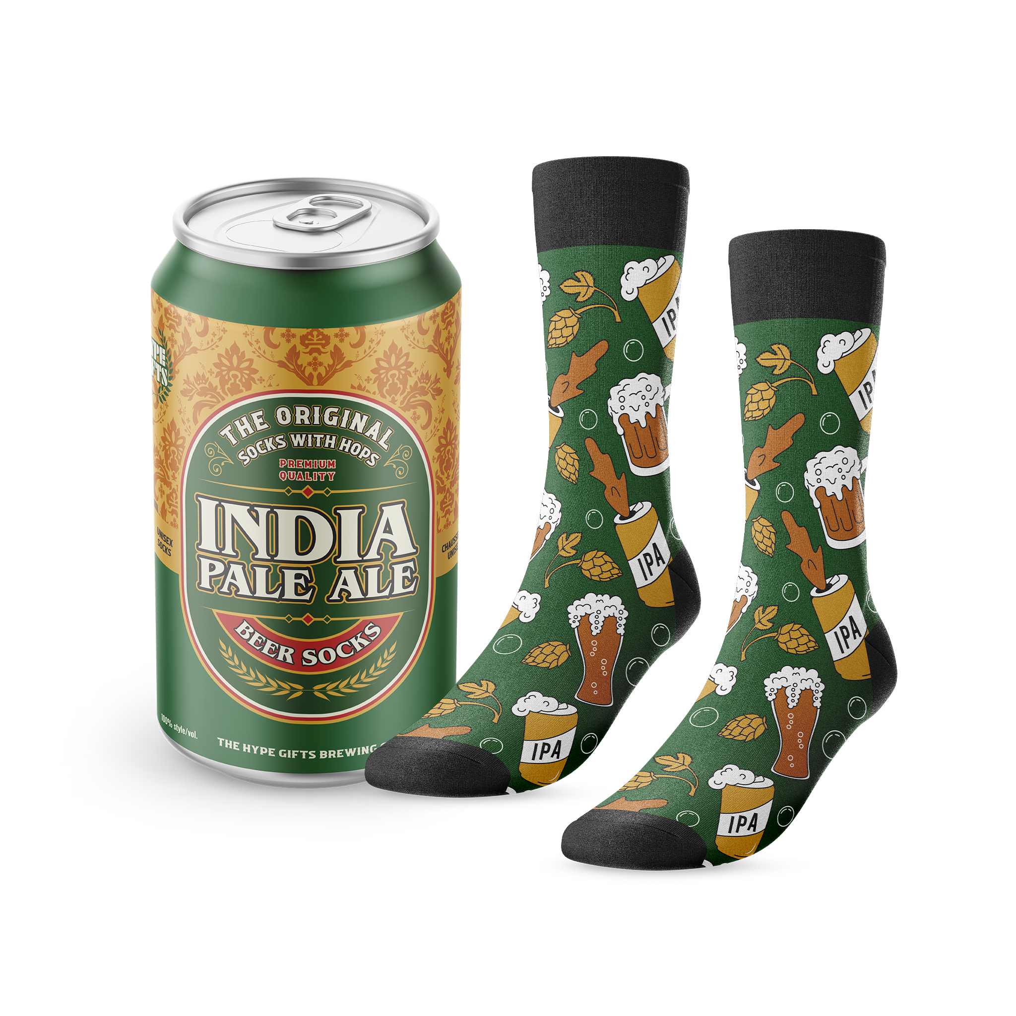 Socks with Hops: India Pale Ale - Main and Local