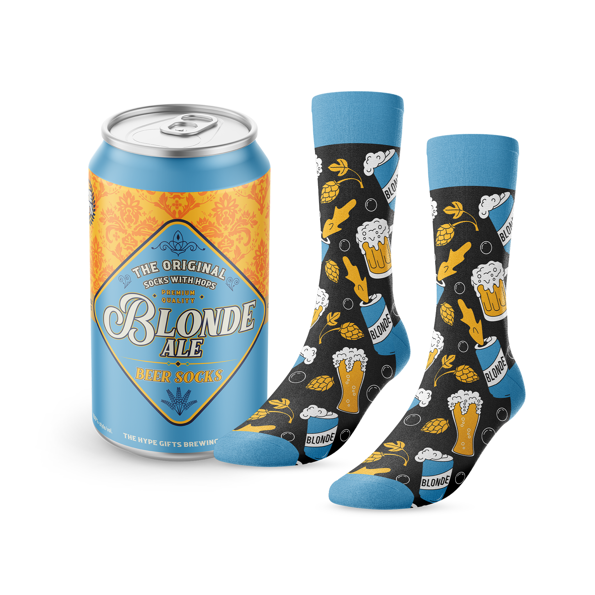 Socks with Hops: Blonde Ale - Main and Local